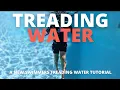 Master Treading Water with these simple steps A beginning swimmers tutorial