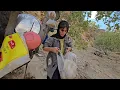 🐟 Incredible Fish Catch by a Brave Nomadic Girl in a Wild River | Cave Life 🔥