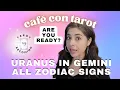 All Zodiac Signs Houses Uranus in Gemini CAFE CON TAROT SUNDAY HOROSCOPE SPECIAL