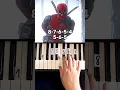 Download Lagu Bye Bye Bye Nsync Deadpool and Wolverine Piano Tutorial #shorts