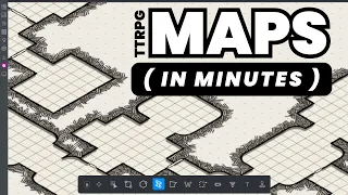 Make dungeon maps FAST Dungeon Scrawl Beginner Tutorial