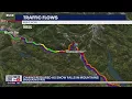 Traffic snarled on Snoqualmie Pass as snow falls FOX 13 Seattle
