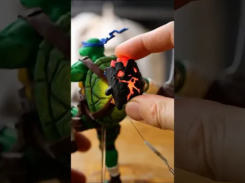 Glowing Zero Point Sprite IRL: DIY LED Light Project! #shorts
