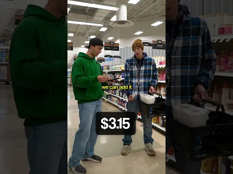 Paying for Everything in a Stranger’s Cart!