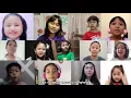 Lagu Di Stasiun / Kereta Apiku - Kolaborasi Anak Nusantara - Virtual Choir