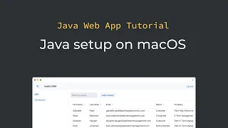 Java tutorial Setting up a Java development environment on macOS part 2