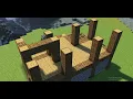 Minecraft Mega Starter House 5 Minute Build Tutorial