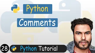 28 - Comments in Python SingleLine Multi-Line Comment Python Tutorial