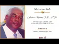 Celebrating the life of Arthur Nelson O D J P