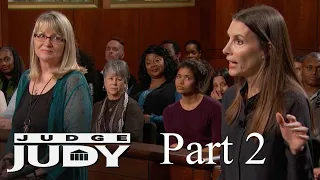 judge judy calls out mom for lying in front of her son part 2
