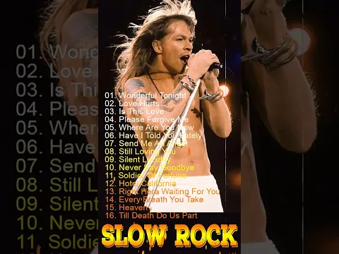 Download MP3 Slow Rock 70s 80s 90s | Slow Rock Greatest Hits | The Best Slow Rock Songs Of 70s 80s 90s