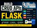 Build CRUD APIs with Flask Complete Beginner to Advanced Guide Python REST API Tutorial