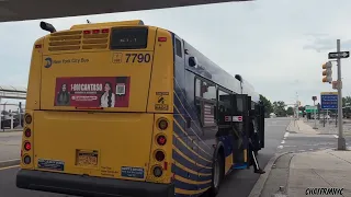 MTA Bus Action JFK Airport Jamaica Queens - - Q40 Q41 Q6
