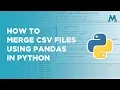 How to Merge CSV Files Using Pandas in Python