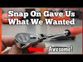 NEW Snap On Tools Ratchet Alert Snap-On Saw What We Were Doing Gave Us What We Want