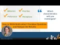 How to write multi-select checkbox questions and analyze checkbox data Collect usable survey data
