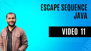 Escape sequence in java java tutorial in bangla basic to advance