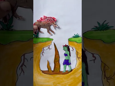 Karma (part 2) #art #drawing #story #papercraft #youtubeshorts
