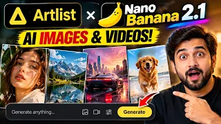 Nano Banana 2.1 + Artlist AI 🔥 The Future of AI Content Creation!