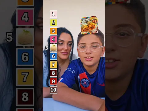 yemekleri sıralıyoruz
