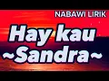 hey kau ~sandra(Lagu lirik)