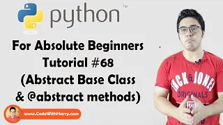 Abstract Base Class abstractmethod Python Tutorials For Absolute Beginners In Hindi