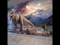 Epic 3D T-Rex Wall Decal Transforms Public Space