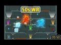 Fireboy Watergirl Elements Water Temple Level 6 Any Speedrun 50s WR