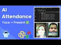 AI Face Recognition Attendance System using Python Computer Vision