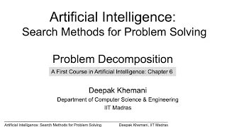 Problem Decomposition