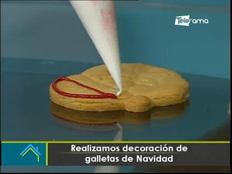 Realizamos decoración de galletas de navidad