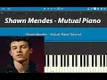 Download Lagu Shawn Mendes - Mutual Piano Tutorial EASY Piano Cover