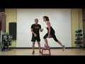 Reverse Lunge On Box Step