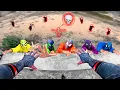 Download Lagu 8 Spider-Man Team vs SKELETON SERBIAN Dancing in Abandoned Houses Area !! ( Scary Action POV )