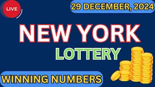 New York Midday Lottery Results For - 29 Dec 2024