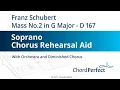 Download Lagu Franz Schubert's Mass No.2 in G Major - Soprano Chorus Rehearsal Aid