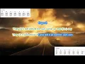 The Way capo 2 by Fastball play along with scrolling guitar chords and