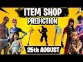 August 25 Fortnite Item Shop Prediction August 25th 2021 Fortnite Item Shop Predictions