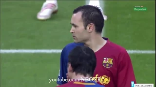 من ذاكرة مباراة برشلونة وريال مدريد 6 2 تعليق يوسف سيف 02 05 2009 كاملة 720HD 