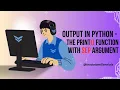 Output in Python-The Print Function with Sep Argument how to use sep in print Function in Python