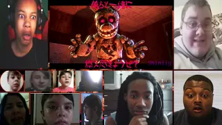 fnaf sfm another five nights re born reaction mash up 1144
