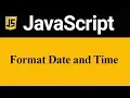 How to Format Date and Time in JavaScript Hindi