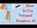 notepad tutorial for beginners part 2 in Hindi Urdu