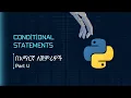 PYTHON Conditional Statements Python in Amharic Python tutorials for beginner