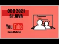 CCC 21 S1 Crazy Fencing java Solution and Explanation
