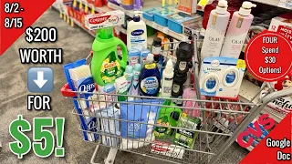 CVS Free Cheap Coupon Deals Haul - 200 WORTH FOR 5 STOCK UP Learn CVS Couponing