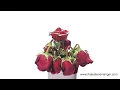 Steven Singer s 24kt Gold Dipped Rose will stand up against any rose bouquet
