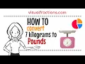 Converting 7 Kilograms kg to Pounds lb A Step-by-Step Tutorial