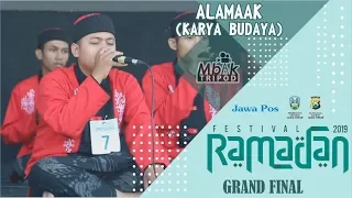 alamaak karya budaya terbaik 1 grand final fesban jawa pos 2019