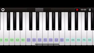 يا اغلي اسم في الوجود عزف بيانو 